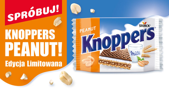 09.2022 - Nowość! Knoppers Peanut - edycja limitowana!