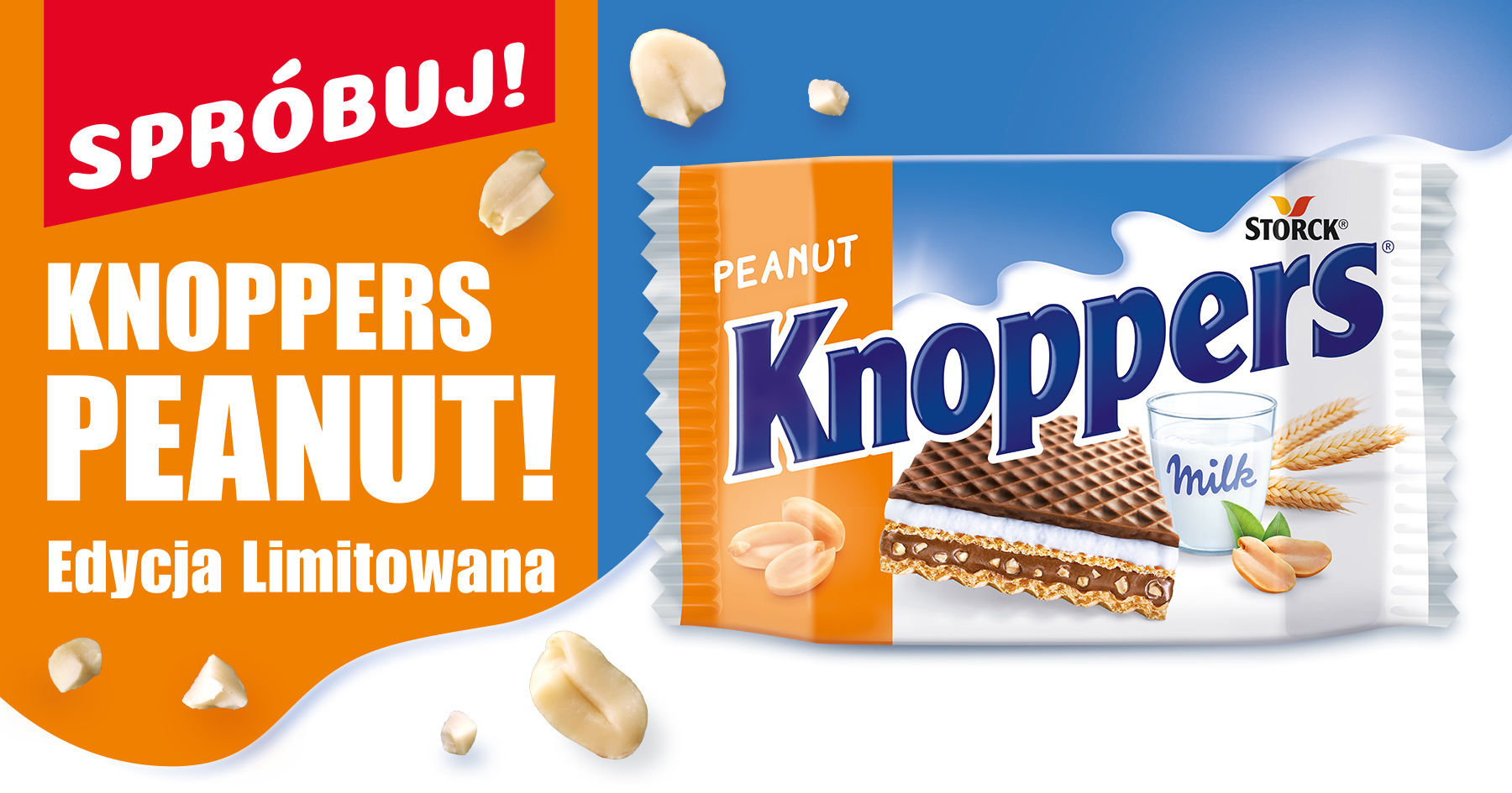 09.2022 Nowość! Knoppers Peanut edycja limitowana!
