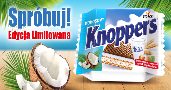 04.2021 - Knoppers Kokosowy - edycja limitowana!
